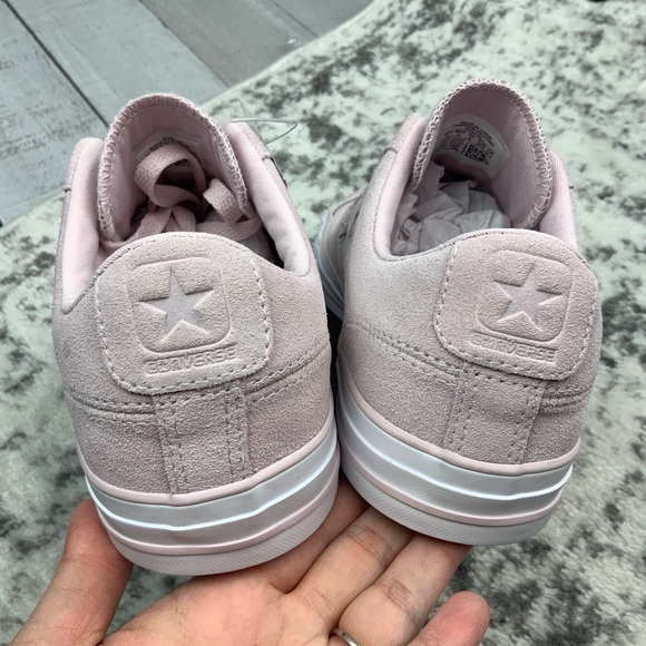 NIB Converse Star Player Ox pink suede women’s - Picture 4 of 7